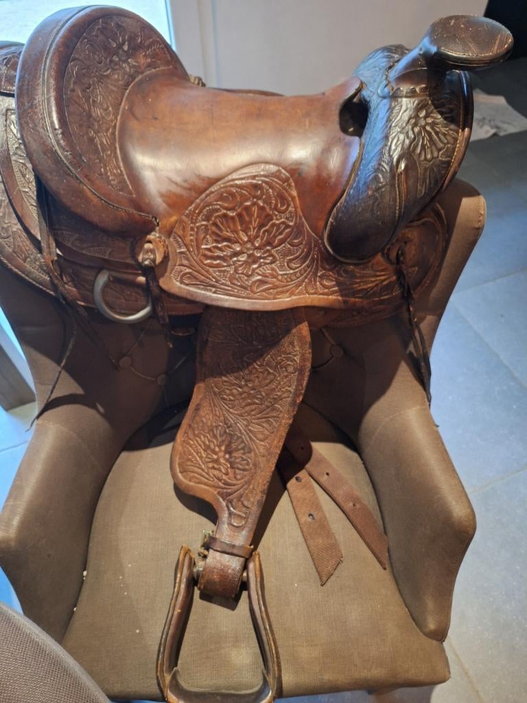 Westernzadel Bighorn, Dieren en Toebehoren, Paarden en Pony's | Zadels, Ophalen