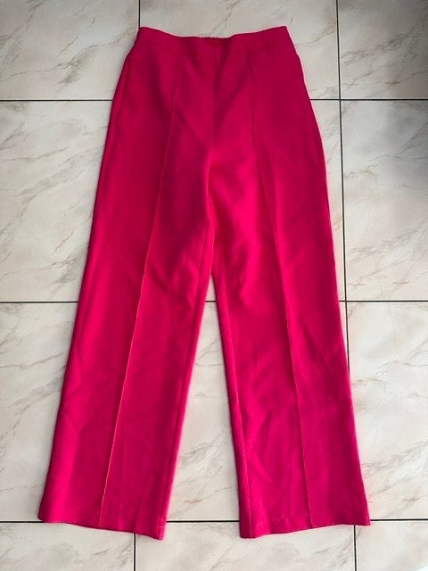 Broek Pieces maat S (nr2435a), Ophalen of Verzenden, Zo goed als nieuw, Roze, Maat 36 (S)