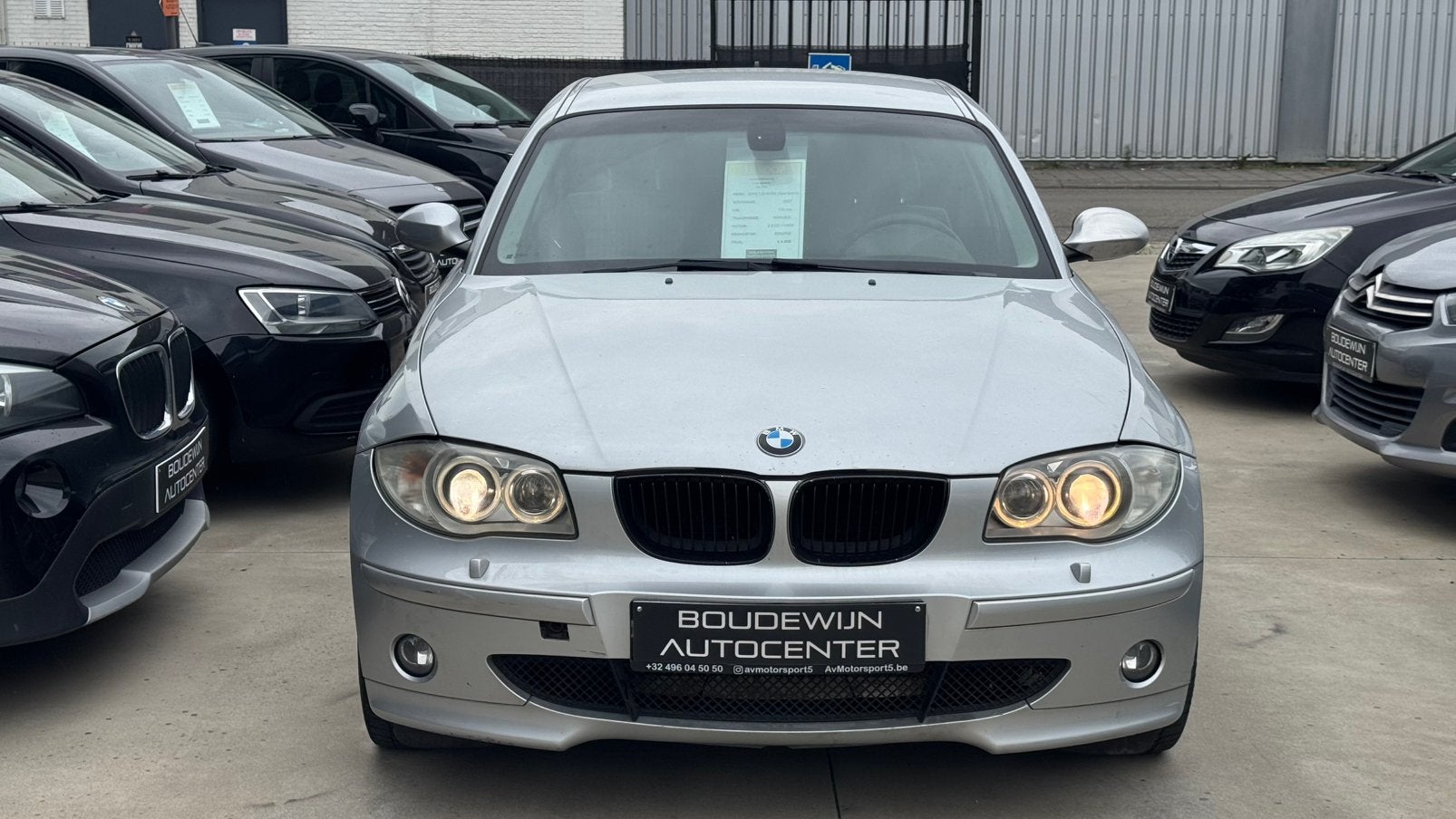 Bmw 1serie 120i 2.0Benzine 2007 134.xxxkm Sportpack GEKEURD, Auto's, Zwart, Handgeschakeld, 5 deurs, Parkeersensor
