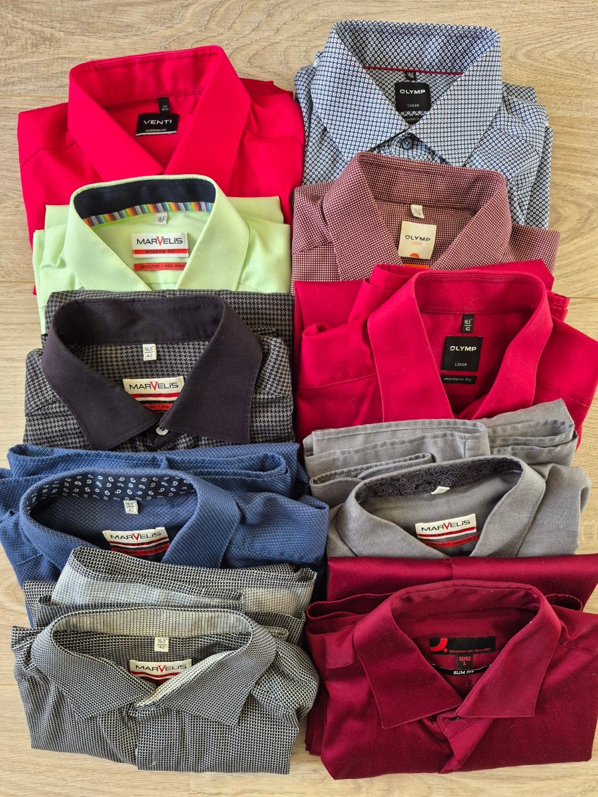 Chemises XL | Marques allemandes, Vêtements | Hommes, Tour de cou 41/42 (L), Enlèvement ou Envoi, Autres couleurs, Marvelis, Olymp, Venti