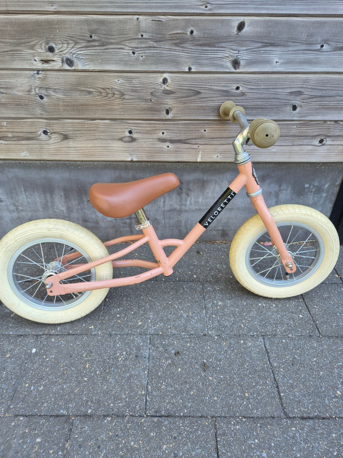 Veloretti loopfiets 12inch roze, Enlèvement, Comme neuf, Vélo d'équilibre