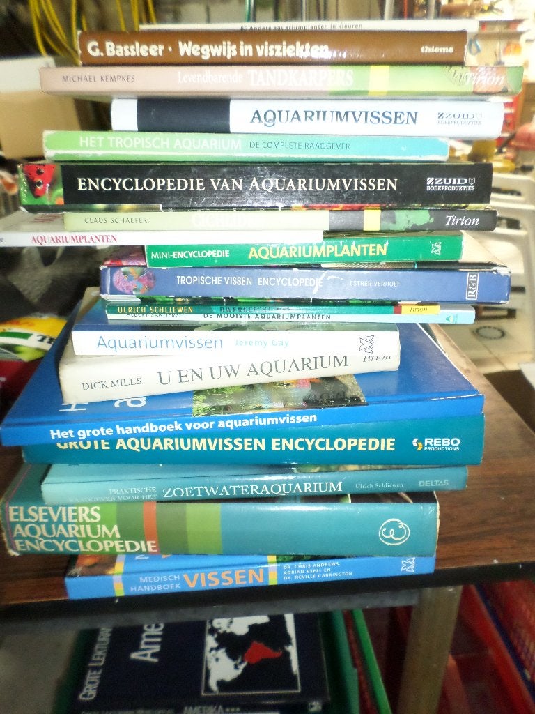 Aquarium boeken, Enlèvement, Utilisé