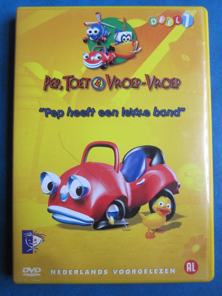 Pep, toet & Vroep group - Pep a un pneu crevé, CD & DVD, Série télévisée, Enlèvement ou Envoi, Tous les âges, Comme neuf