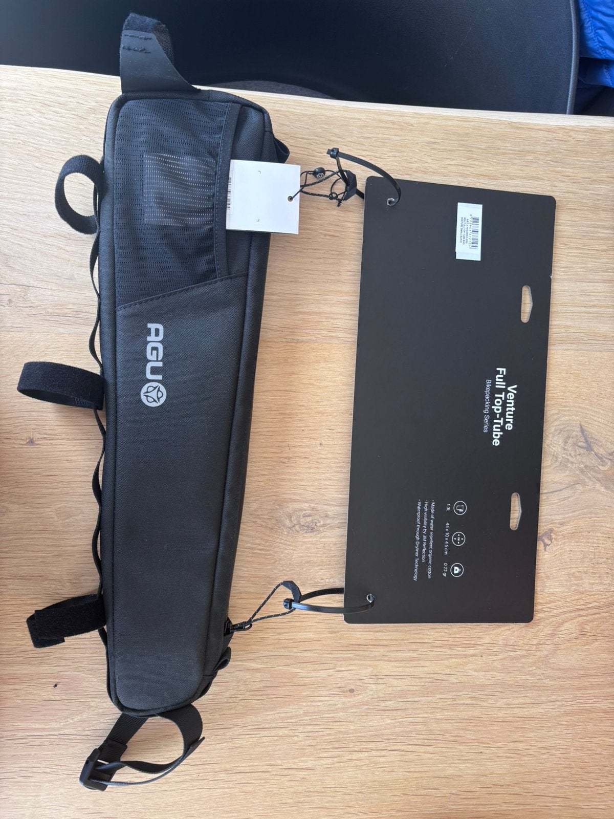 AGU VENTURE TOPTUBE FRAMETAS, Fietsen en Brommers, Fietsaccessoires | Fietstassen, Ophalen, Nieuw