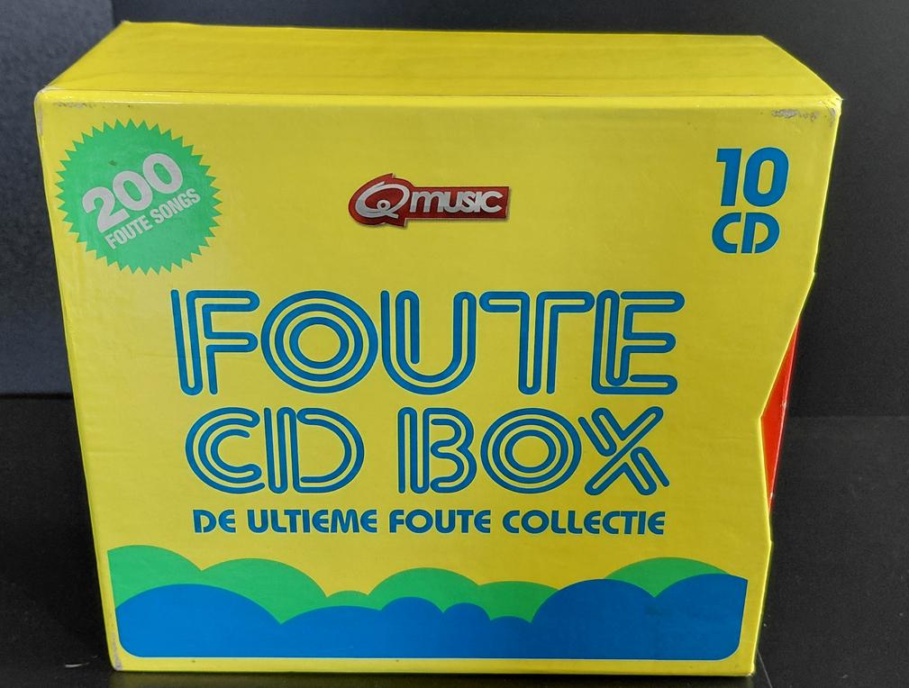 10x CD Foute CD Box - De Ultieme Foute Collectie, Ophalen of Verzenden, Gebruikt, Boxset