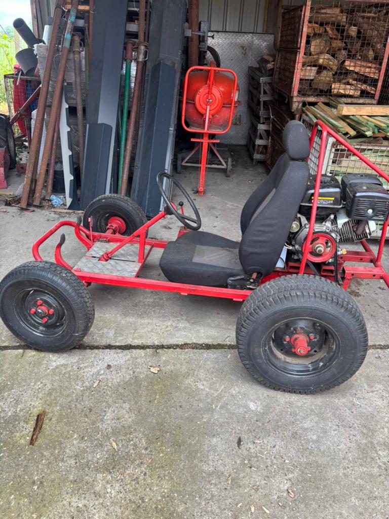 gokart 389cc, Ophalen, Zo goed als nieuw