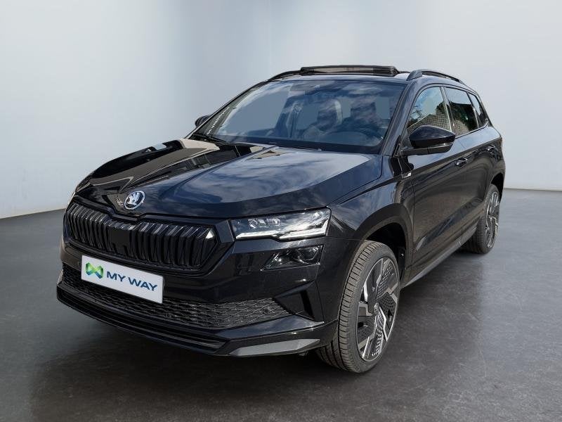 Skoda Karoq Sportline | 1.5 tsi 150cv | Boite auto | GPS| Ca, Auto's, 1498 cc, Euro 6, https://public.car-pass.be/vhr/ea6b545c-133e-4b63-9620-20a2f45e9505