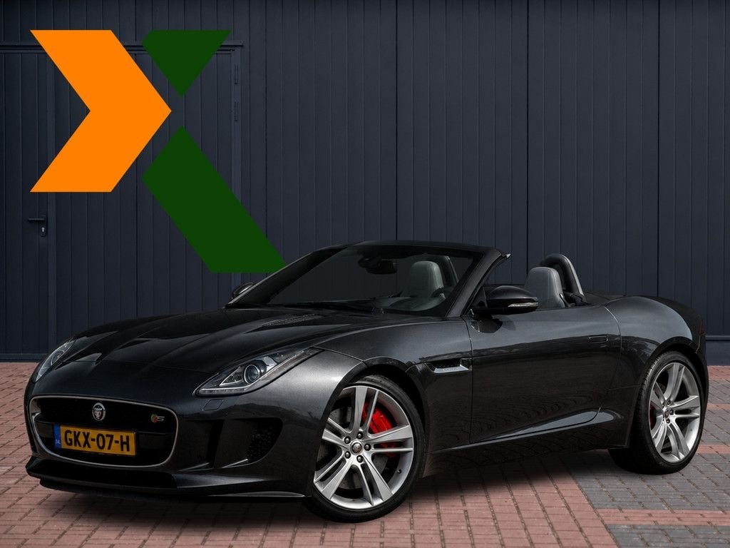 Jaguar F-Type 3.0 V6 S Convertible 380pk | Volleder Performa, Autos, Jaguar, Argent ou Gris, Achat, F-type, Entreprise