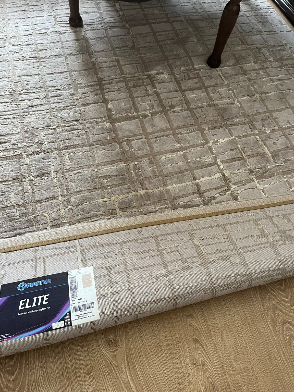 Tapis, Maison & Meubles, 200 cm ou plus, Beige, 150 à 200 cm, Enlèvement