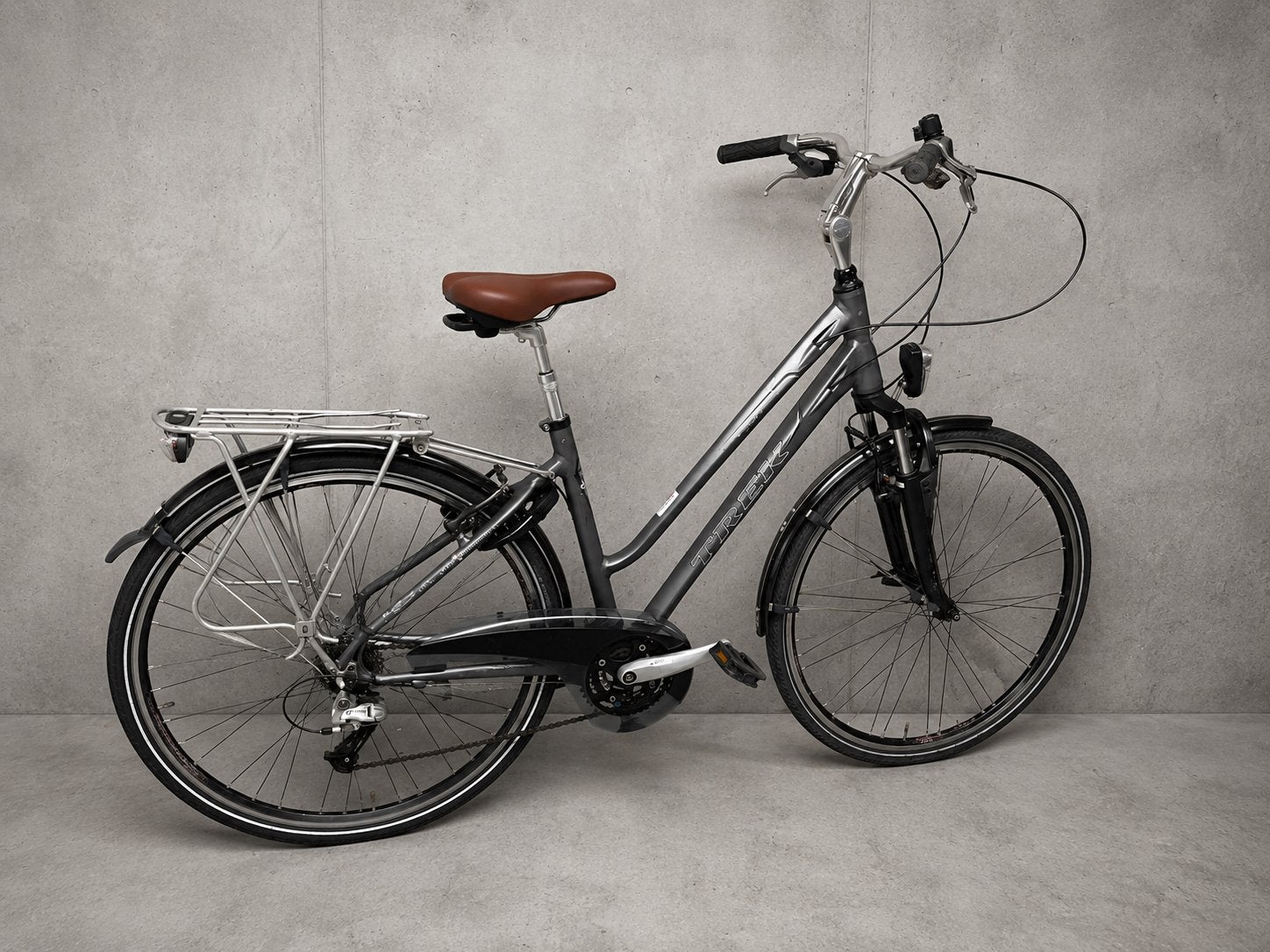 Trek Navigator T500 damesfiets, Gebruikt, 47 tot 50 cm, Versnellingen, Ophalen
