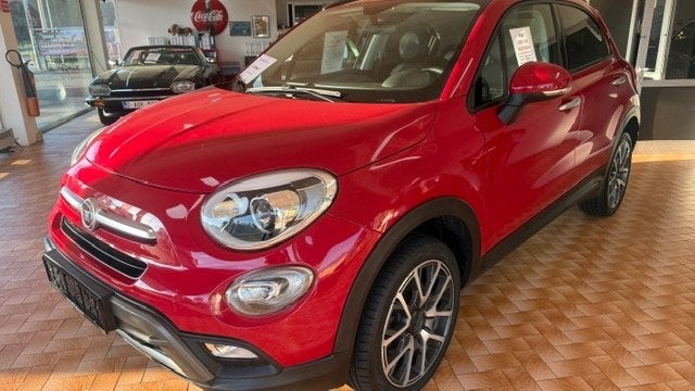Fiat 500 X 1400 TURBO 4X4 AUTOMAAT! FIATONDERHOUDEN 235 P/M!, Autos, Rouge, Euro 6, Entreprise, 5 portes