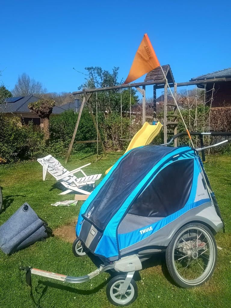 Thule chariot captain, Fietsen en Brommers, Ophalen, Gebruikt, Thule
