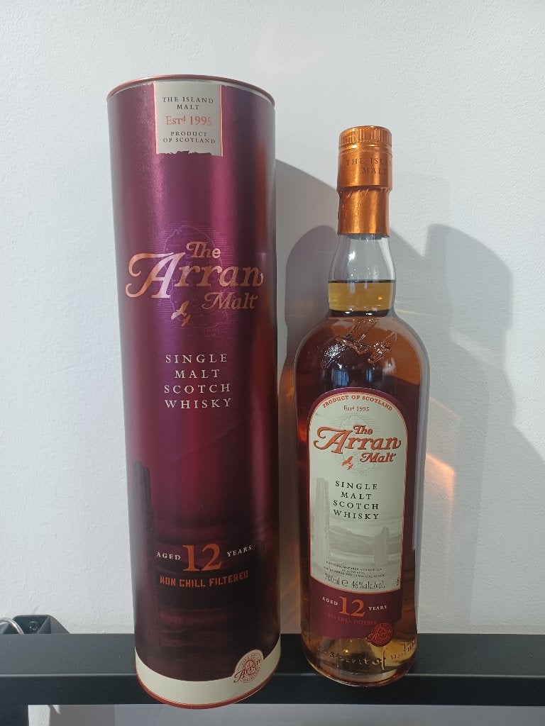 Whisky: Arran 12y, Ophalen of Verzenden