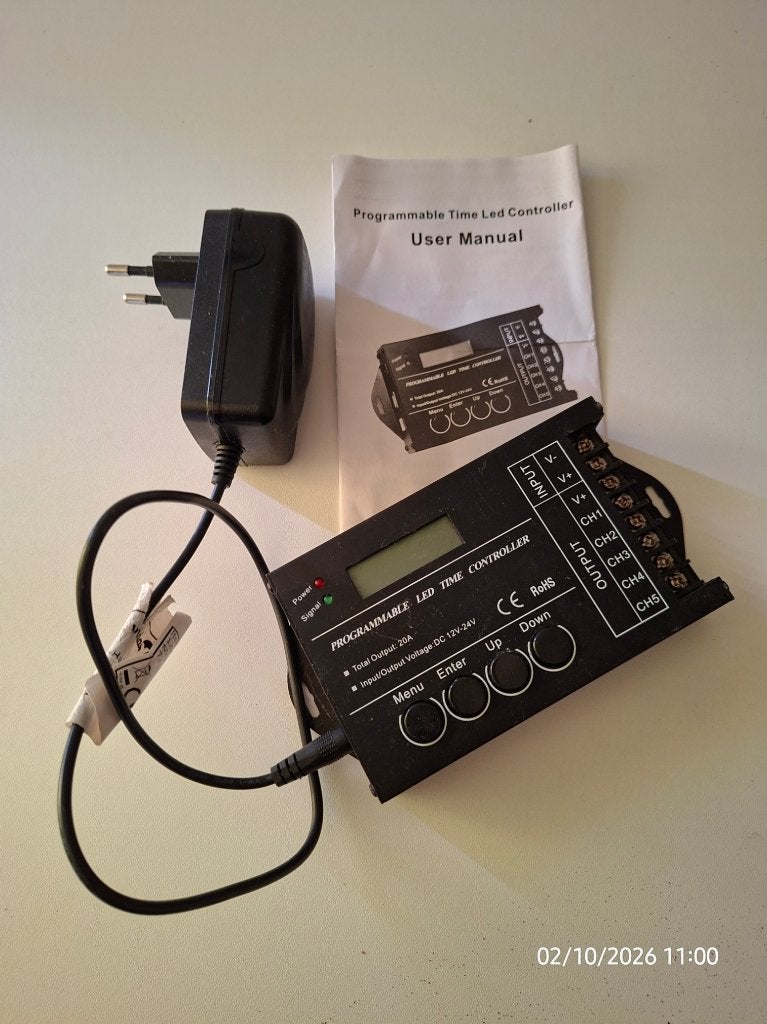 timer aquarium, Ophalen, Gebruikt