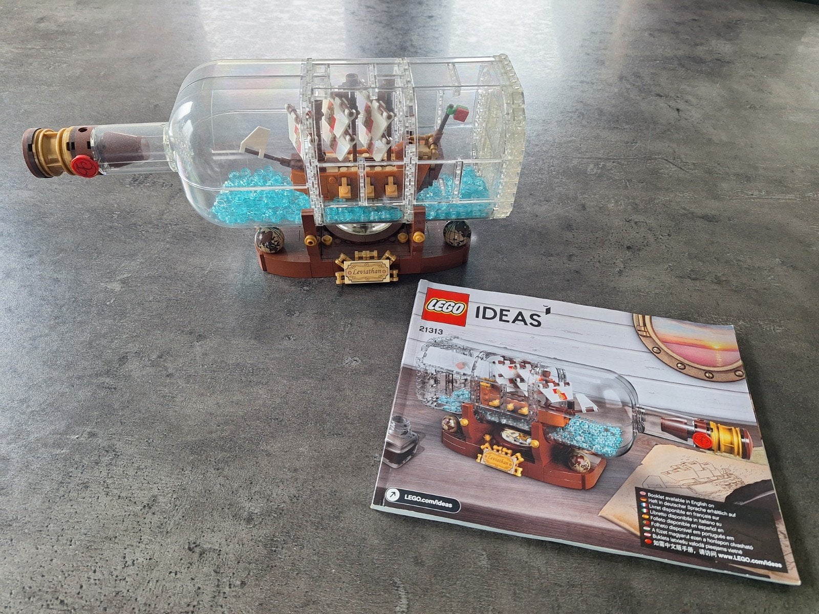 LEGO 21313 Ship in a Bottle, Ophalen of Verzenden