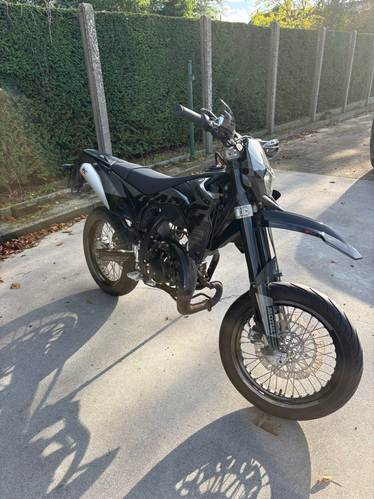 Sherco SM-RS blackmoon 50cc, Ophalen, Zo goed als nieuw