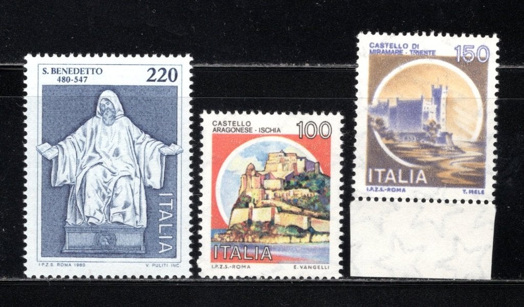 ITALIE Lot 1980 MNH, Envoi, Non oblitéré
