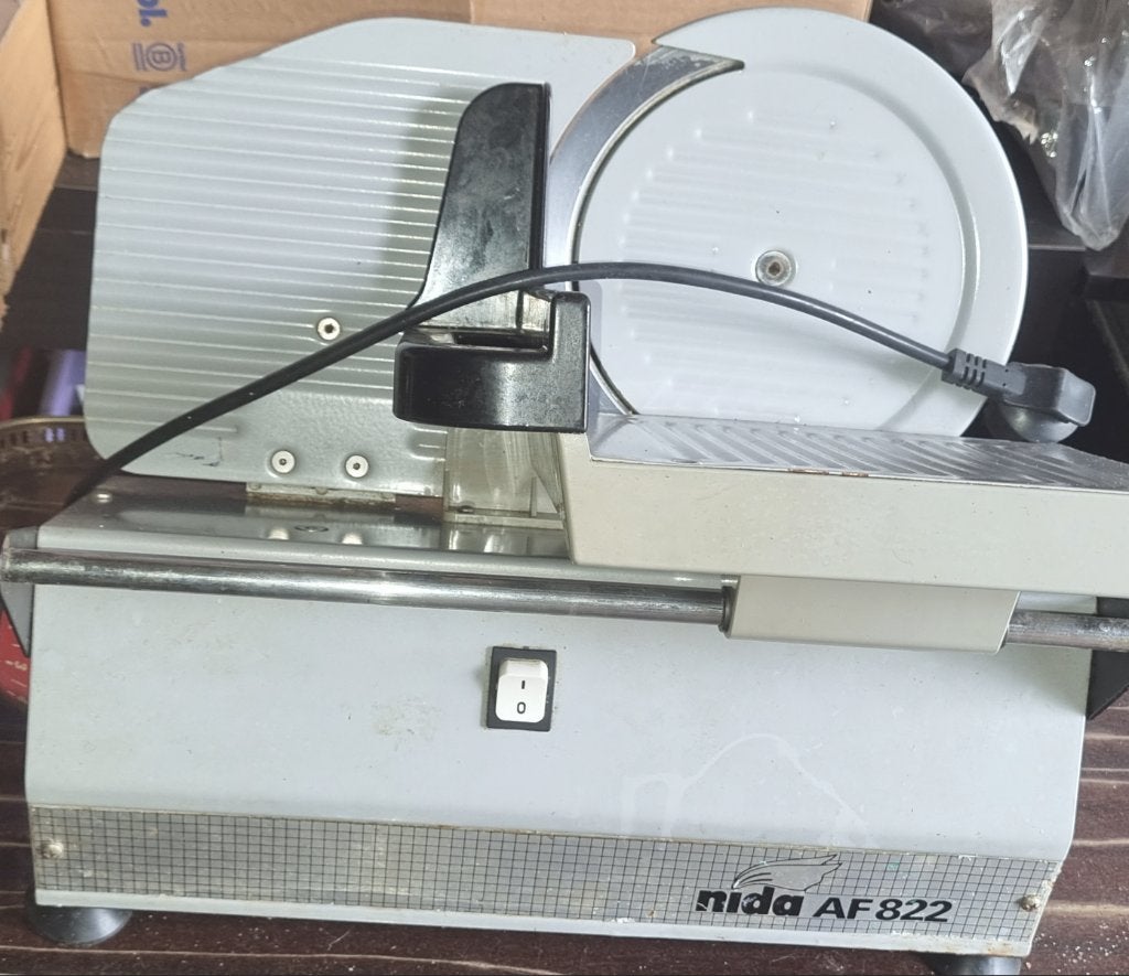 Snijmachine van Nida AF 822, Electroménager, Mélangeurs de cuisine, Enlèvement, Utilisé