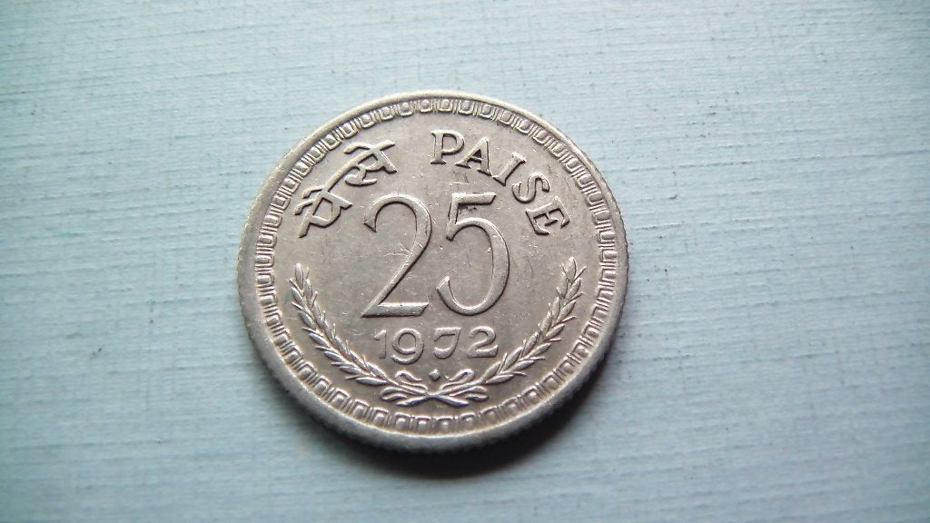 inde 25 paise 1972, Enlèvement
