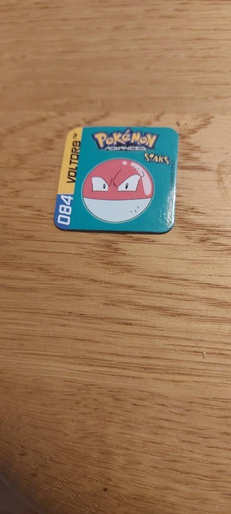 magneet speelgoed pokemon panini staks Voltorb 2003, Ophalen of Verzenden, Nieuw