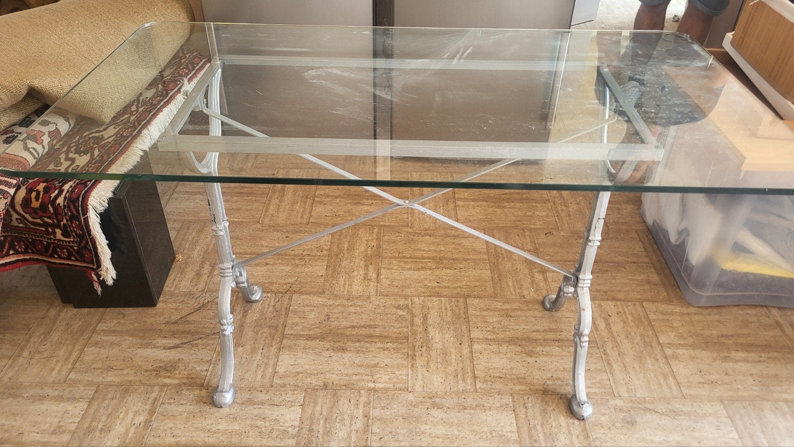 Table à pieds pour machine à coudre 70x130, Maison & Meubles, 100 à 150 cm, 75 cm ou plus, Enlèvement, Utilisé