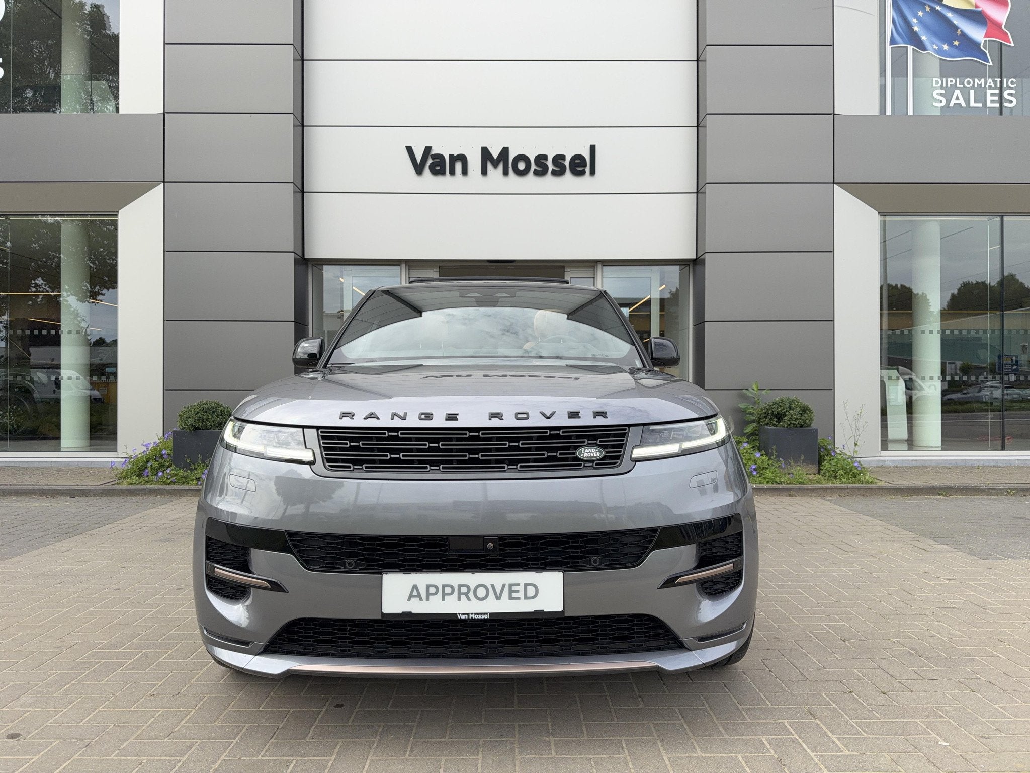 Land Rover Range Rover Sport P510e Autobiography, Autos, Cuir, Argent ou Gris, Achat, Euro 6