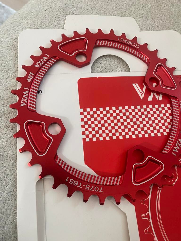 40T Chainring / Narrow Wide 104bcd / Fiets, Ophalen, Nieuw, Derailleur of Ketting, Aluminium