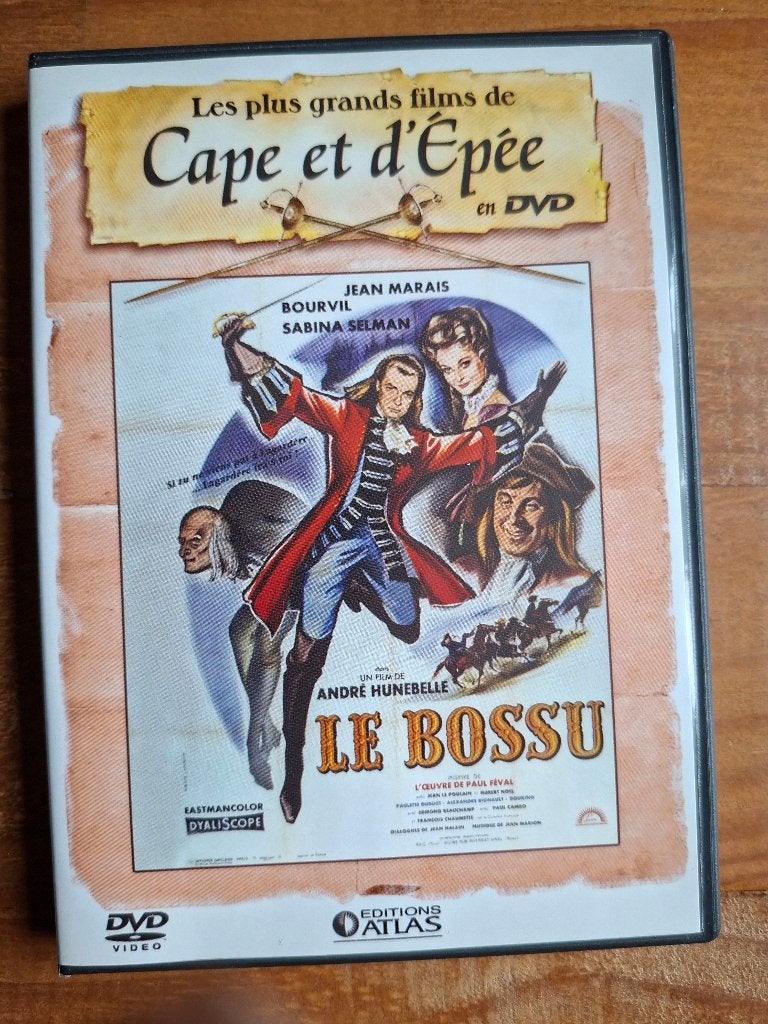Le bossu - Jean Marais - Bourvil, CD & DVD, Enlèvement ou Envoi, Utilisé, Français, Français
