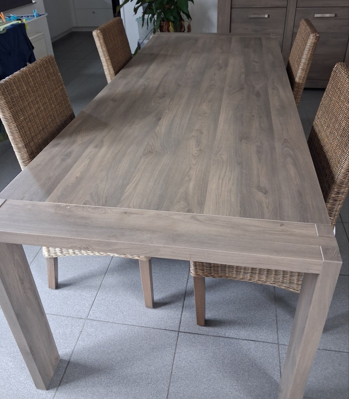 eettafel, Ophalen, Gebruikt, 200 cm of meer, 50 tot 100 cm