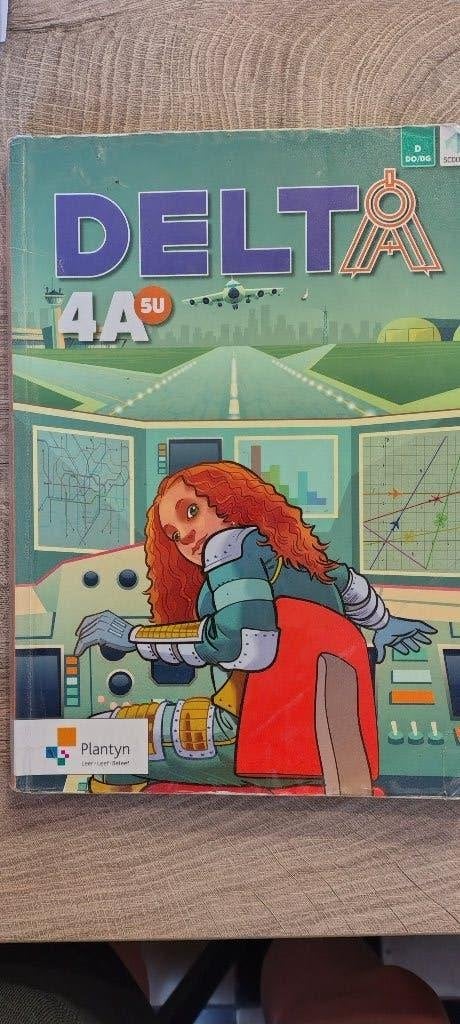 Delta 4A en 4B - 5u wiskunde, Boeken, ASO, Wiskunde A, Plantyn, Ophalen