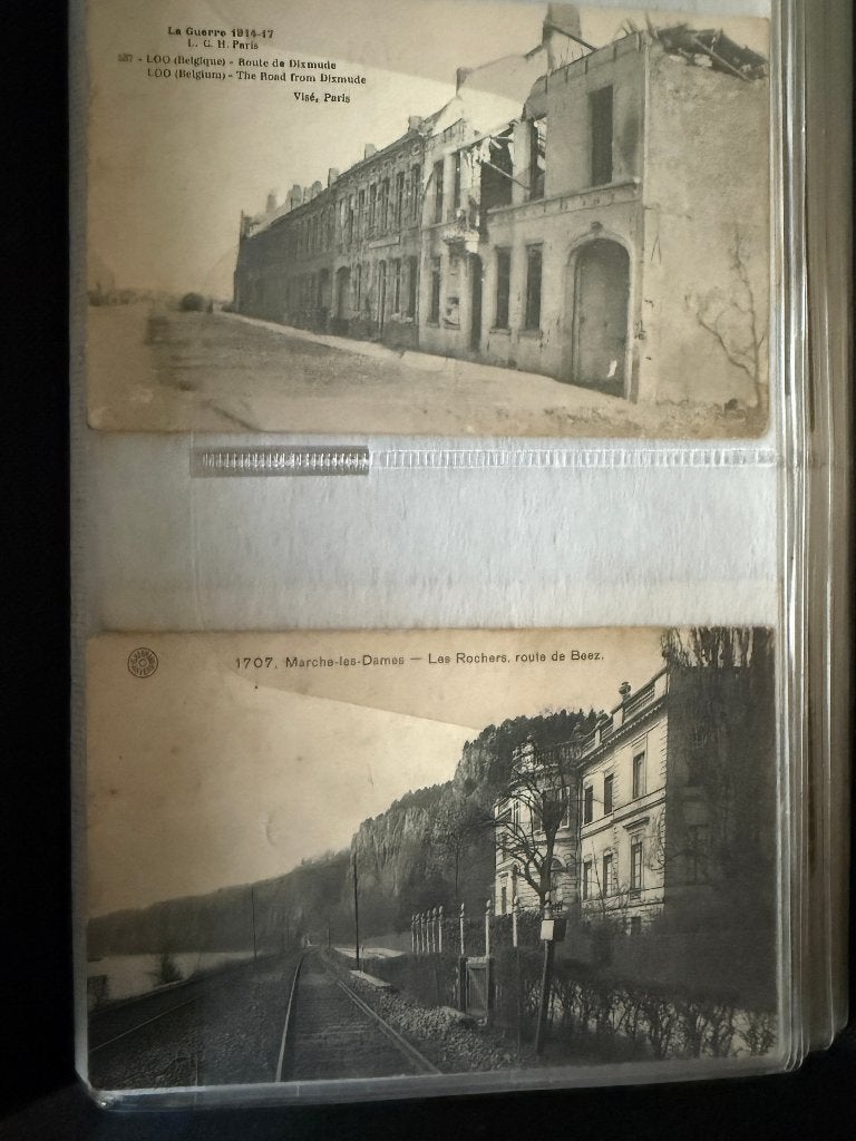 Lot 18 antieke prentkaarten België WOI Ardennen & Kastelen, Ophalen of Verzenden, Voor 1920
