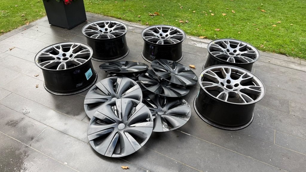 5 Jantes 19" +4 capteurs Bluetooth +7 enjoliveurs  Tesla "S", Autos : Pièces & Accessoires, Pneus hiver, Autre, Utilisé, Autre