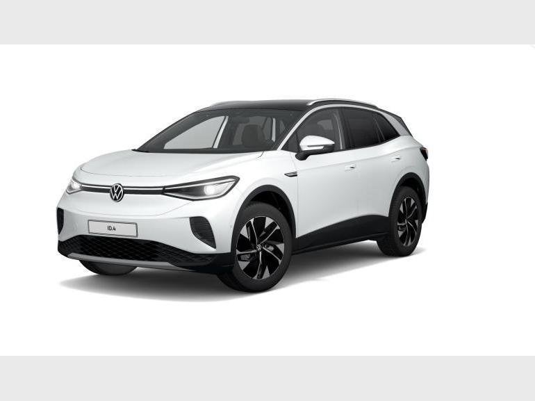 Volkswagen ID.4 77 kWh 150 kW (204 ch) 1 vitesses, Auto's, Volkswagen, Automaat, Lederen bekleding, Overige modellen, Wit