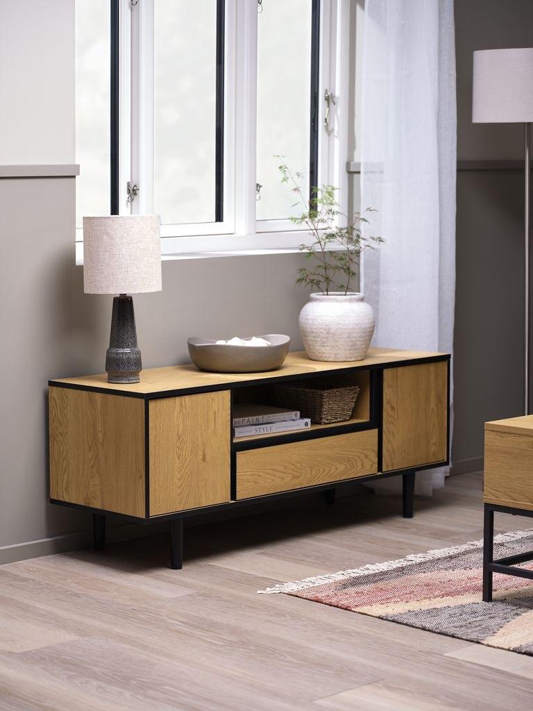 Meuble TV neuf, Neuf, 25 à 50 cm, Moins de 100 cm, Scandinavisch