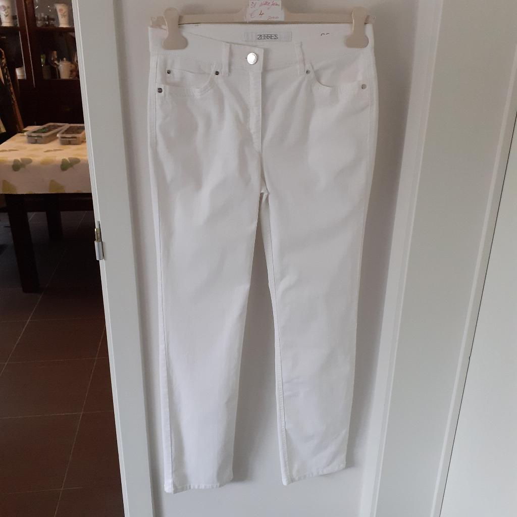 ZERRES JEANS Witte spijkerbroek Maat: 38 Prijs: € 4, Vêtements | Femmes, Jeans, Neuf, W30 - W32 (confection 38/40), Blanc, Enlèvement ou Envoi