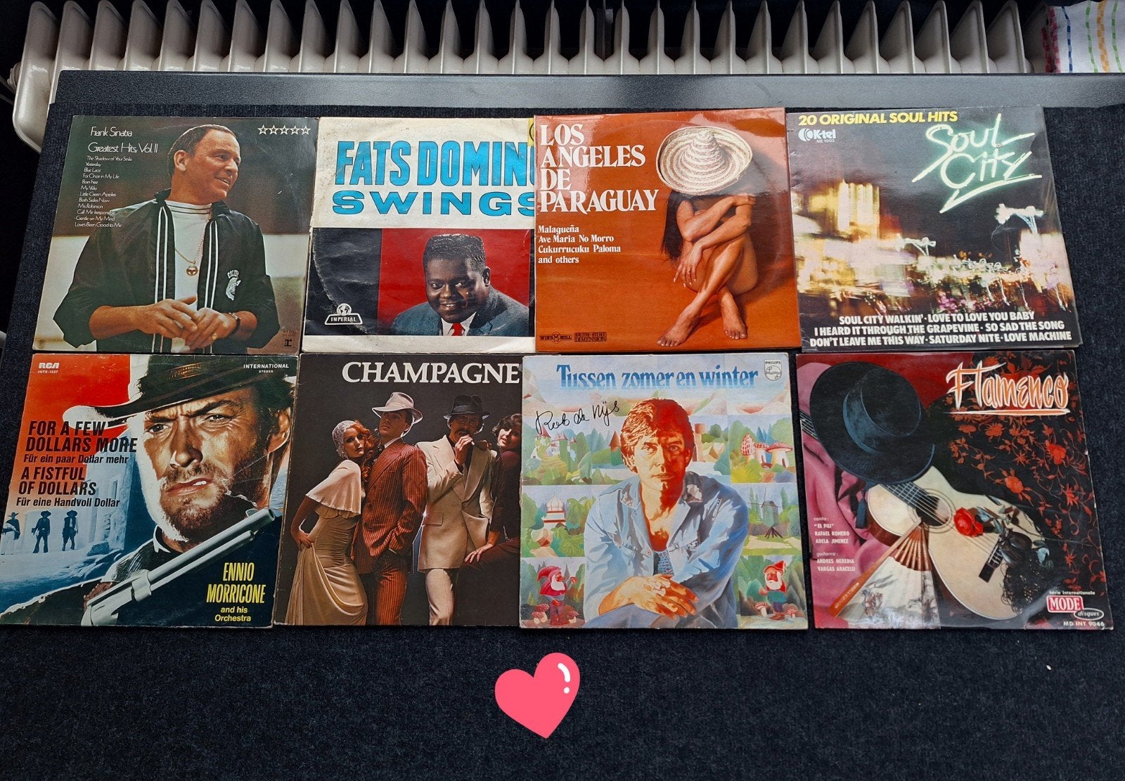 LOT van 8 grote LP´s, Ophalen
