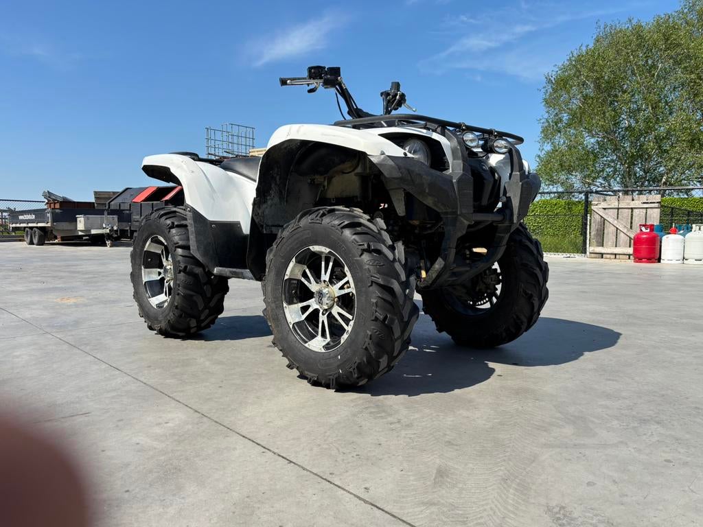 Quad yamaha grizzly, Motoren, 550 cc, 11 kW of minder