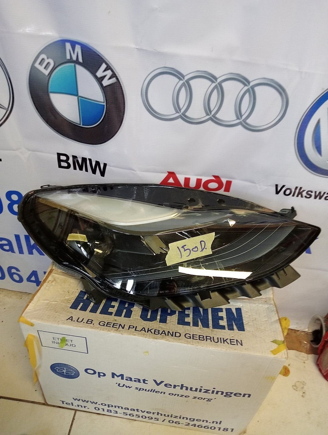 Koplamp Tesla Model 3Y Projector Matrix 151495300D Rechts, -, Utilisé, Autres marques automobiles, -