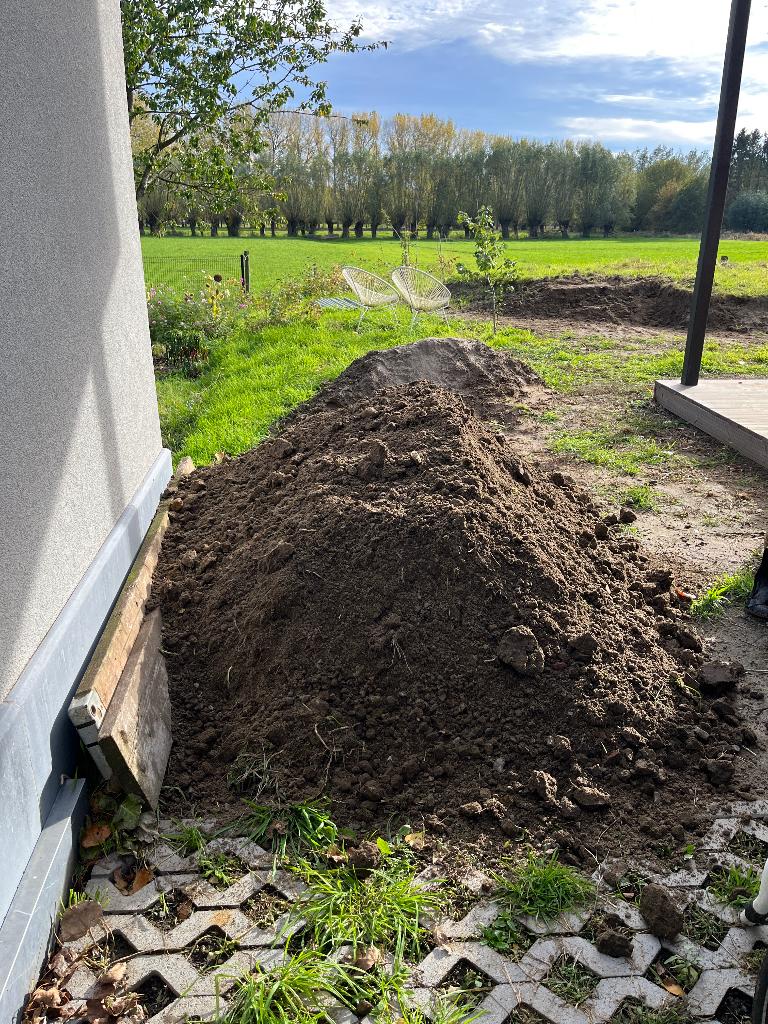 Gratis grond op te halen in Lokeren, Enlèvement, Terre pour jardin
