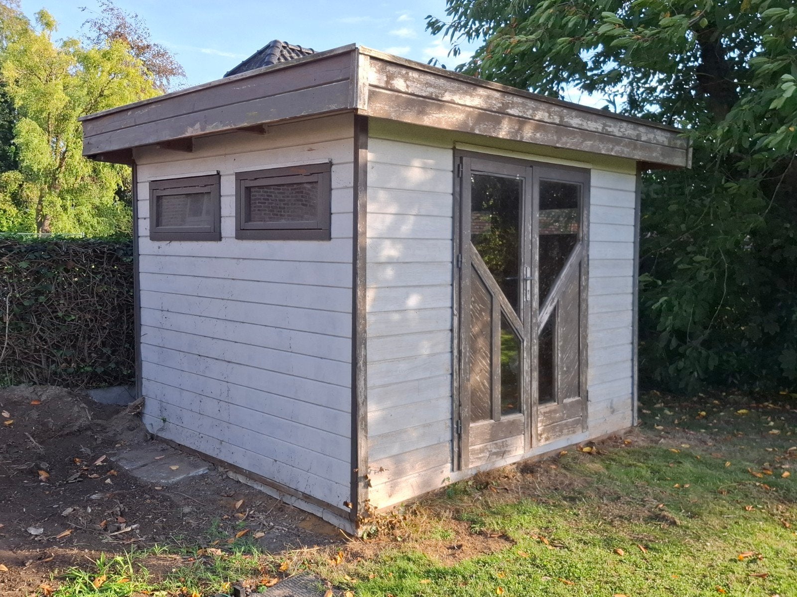 tuinhuis 9m2, Enlèvement, Utilisé, Abri de jardin