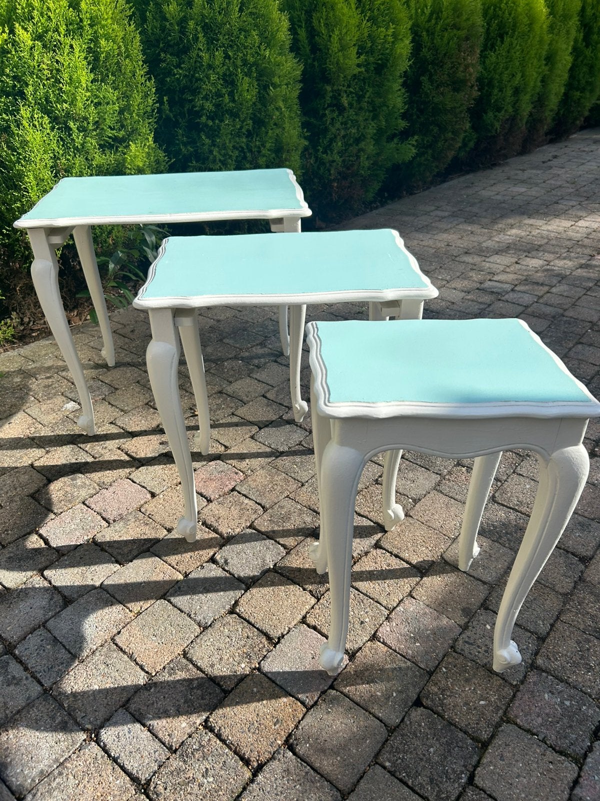 Ensemble de 3 tables d'appoint en excellent état, Enlèvement, Comme neuf