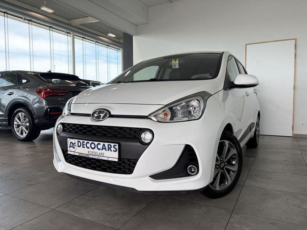 Hyundai i10 Automaat / Airco / Zetel & stuurverwarming / Ap, Autos, Hyundai, Achat, Euro 6, Noir, 5 portes