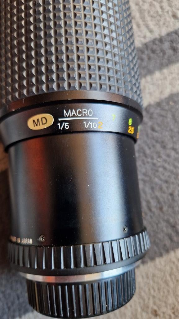 Osawa telelens met macro stand . Voor Minolta SRT 100x., Enlèvement, Téléobjectif
