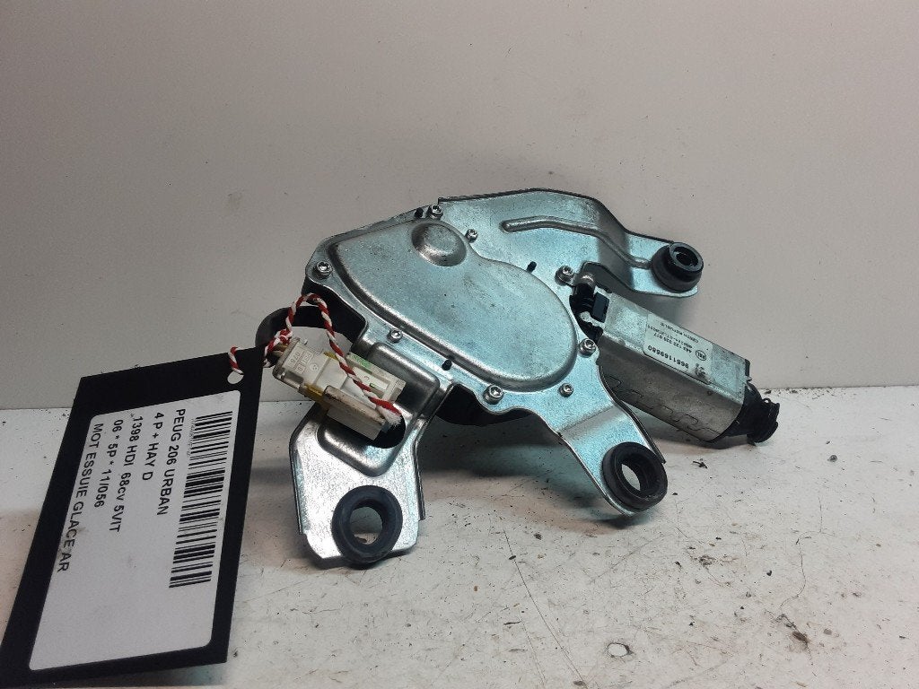 MOTEUR ESSUIE-GLACE ARRIÈRE Peugeot 206 (2A / C/H/J/S), Kontakt-peugeot@peugeot.com, Utilisé, Peugeot Deutschland GmbH, Bahnhofsplatz
65423  Rüsselsheim, DE