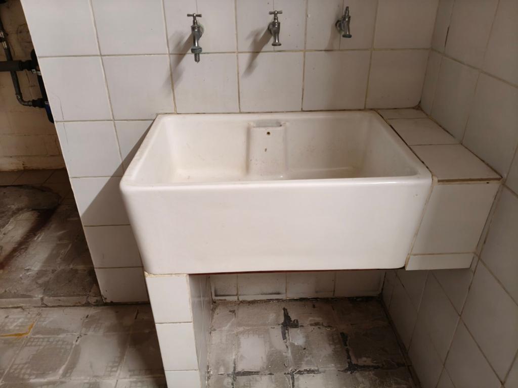 Uitgietbak wit., Huis en Inrichting, Ophalen