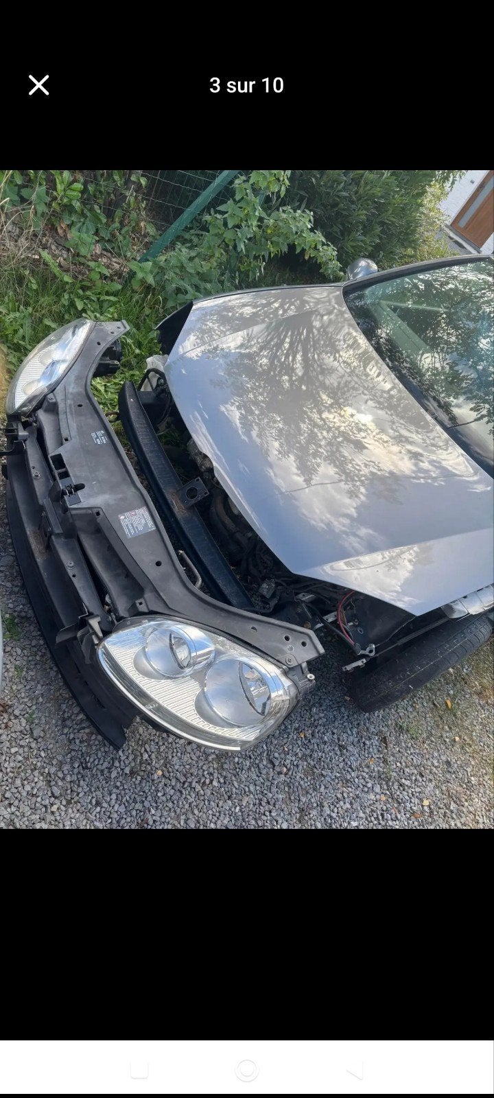 golf 5 pour pièces, Ophalen of Verzenden, Voor, Bumper