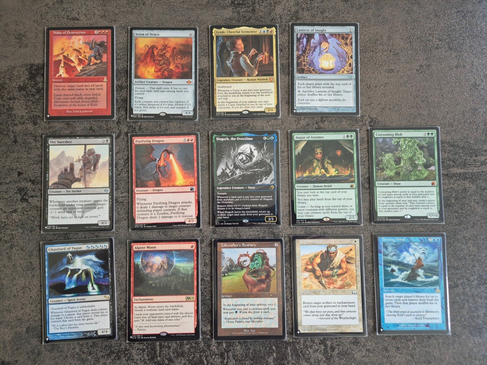 Wizards of the Coast 16 kaarten Magic: the Gathering, Enlèvement, Comme neuf, Plusieurs cartes