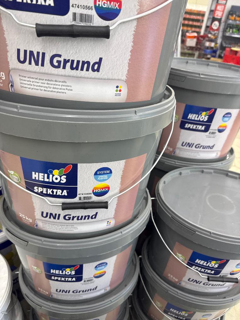 ‼️PROMOS FOU  SUR NOS CRÉPIS MARQUE KNAUF &HELIOS 1,5mm 25kg, Ophalen, Nieuw