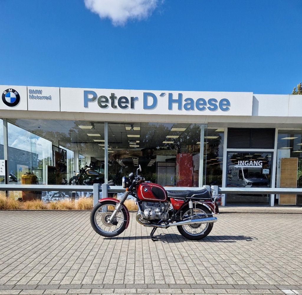 BMW R75/6 - Prachtige oldtimer, Motoren, 750 cc, Cardan-aandrijving, 2 cilinders, Motorrijbewijs A