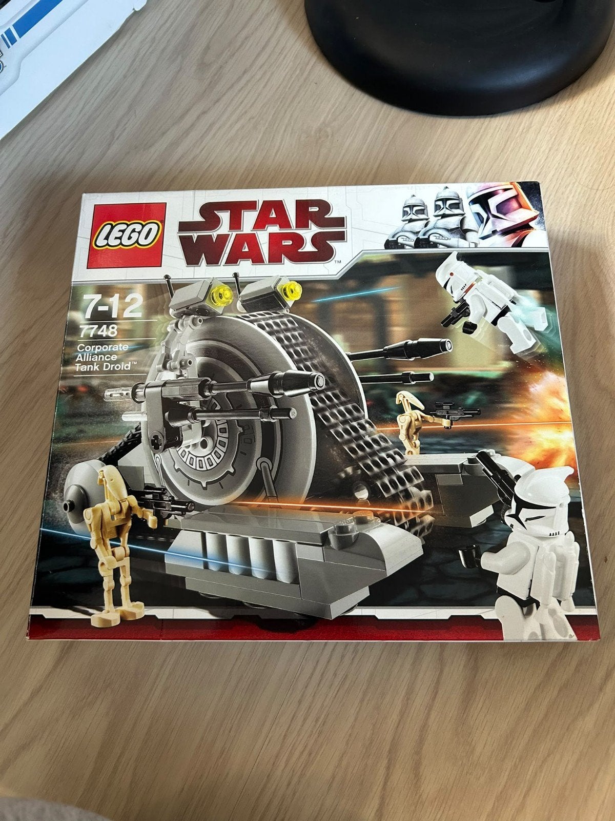 Lego set 7748: Corporate Alliance Tank Droid, Ophalen, Gebruikt, Inclusief instructies, Star Wars